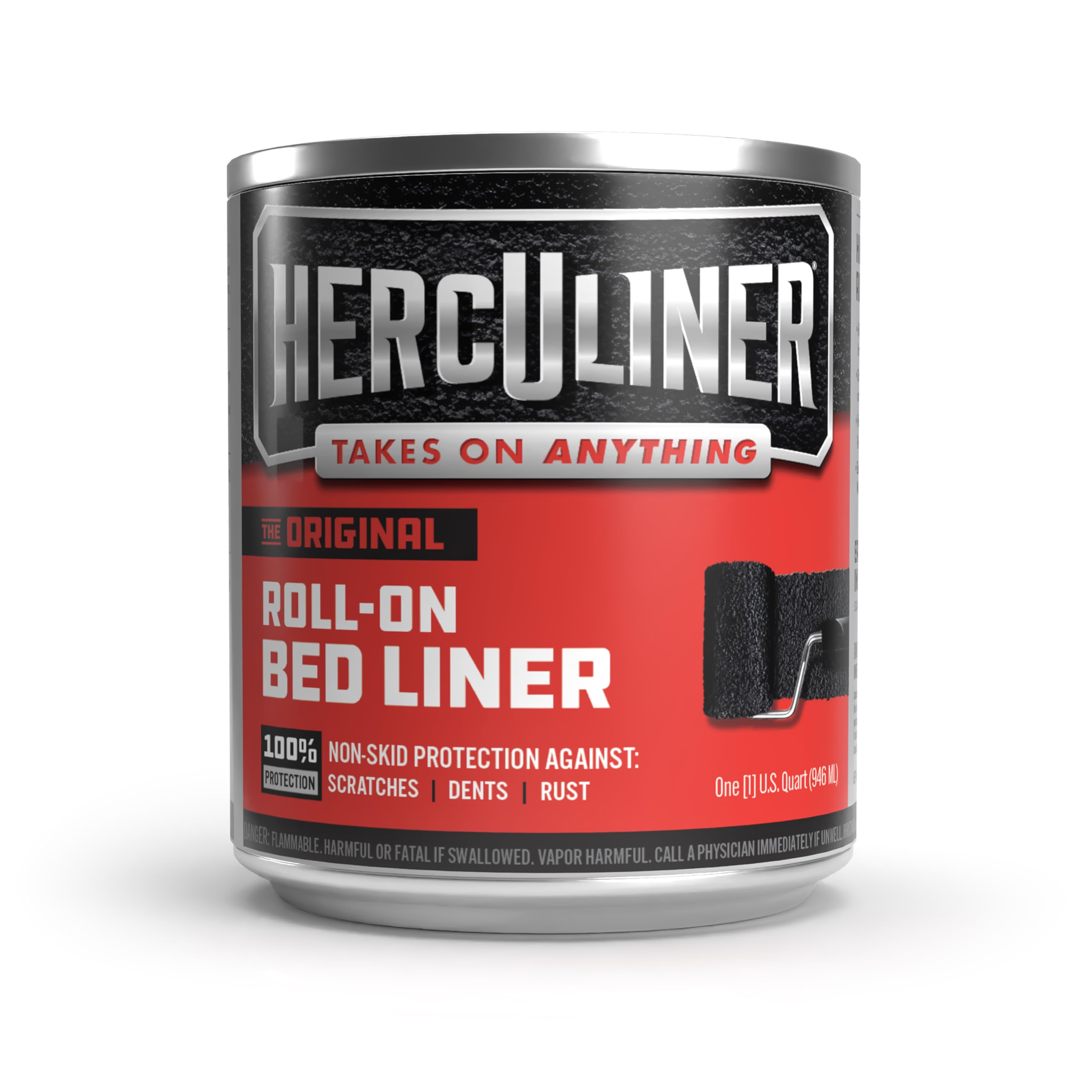 Amazon.com: J-B Weld HERCULINER Truck Bed Liner, Black, 1 Quart